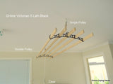The Dryline Victorian 5 Lath Clothes Drying Rack