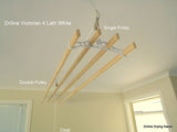 The Dryline Victorian 4 Lath Clothes Drying Rack
