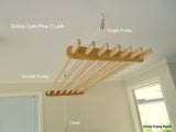 The Oak-Pine 7 Lath Clothes Drying Rack