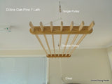 The Oak-Pine 7 Lath Clothes Drying Rack